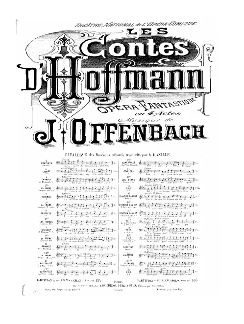 No.9 bis , Couplets de l'automate: "Les oiseaux dans la charmille" (F major)