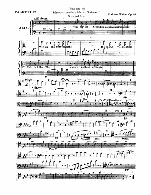 Bassoon 1, 2