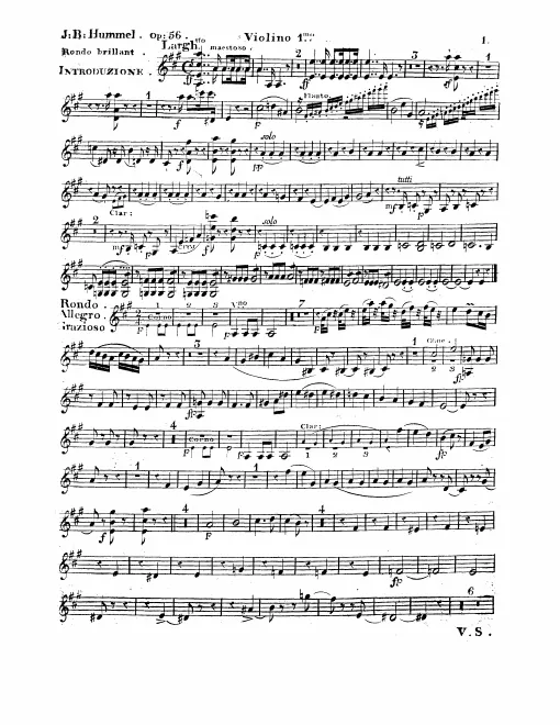 Violins I