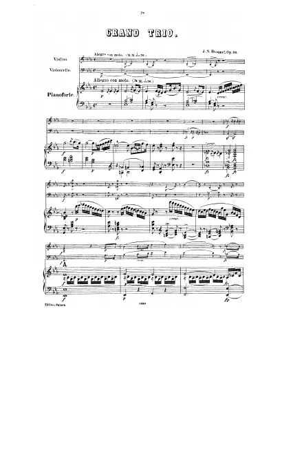 Piano Score