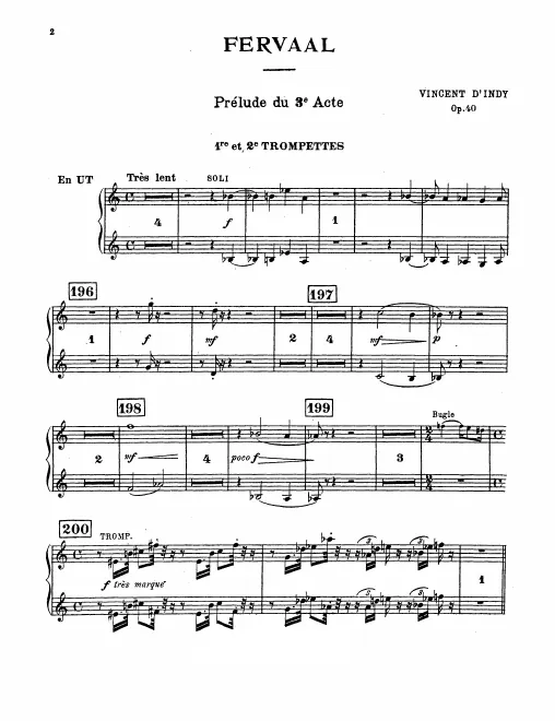 Trumpet 1/2, 3/4 (C)