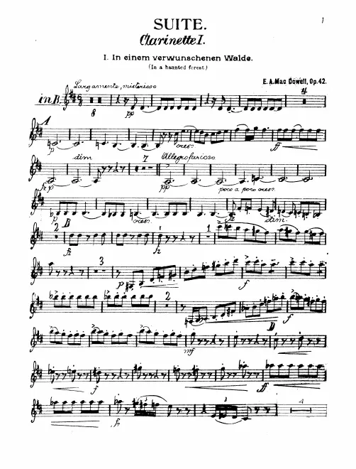 Clarinet 1, 2 (A/B♭)