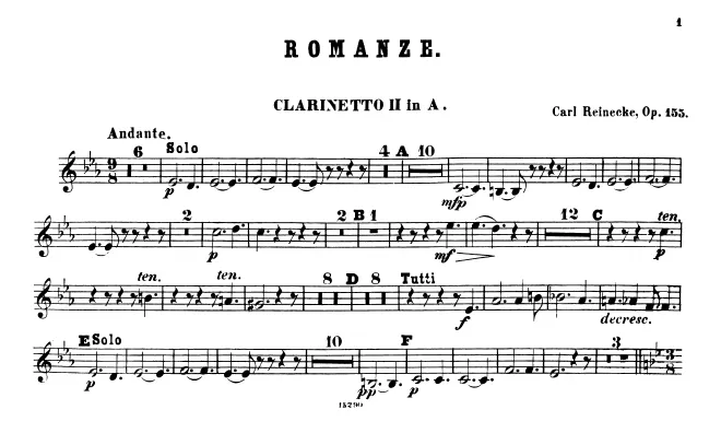 Clarinet 2 (A)