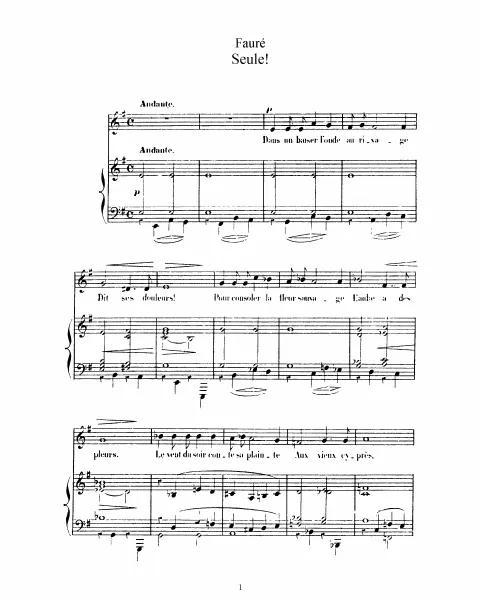 Complete Score (Original key, )