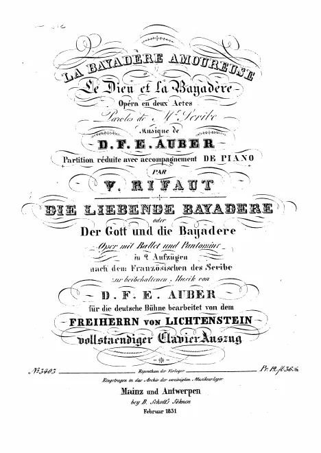 Preliminaries - Libretto - Act I (Nos.1-5)