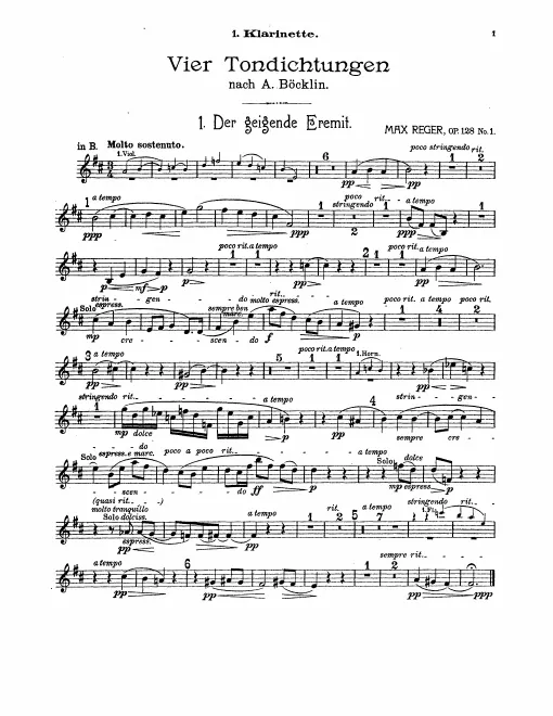 Clarinet 1, 2 (B)