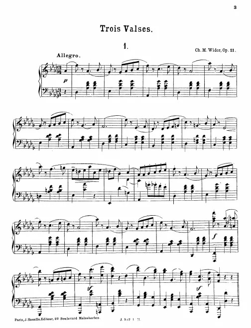 Valse No.1