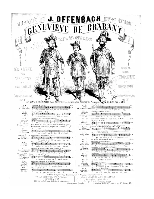 No.7, Trio de la main et la barbe: "Ah! madame, vous qui brillez" (Act I, No.8)
