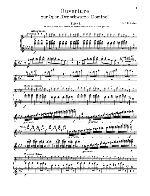 Flute 1, 2/Piccolo