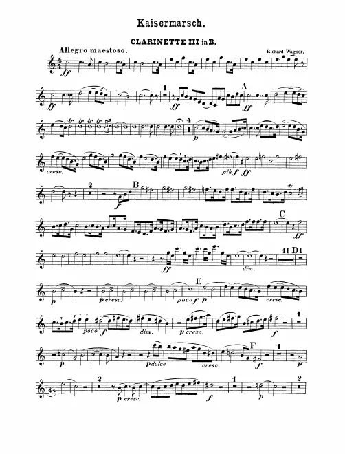 Clarinet 3 (B♭)