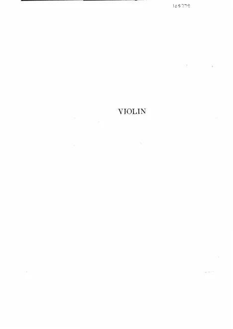 Violin Part