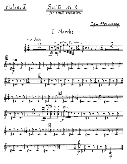 Violins II