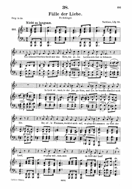 Complete Score (Medium Voice, transposed to F major)