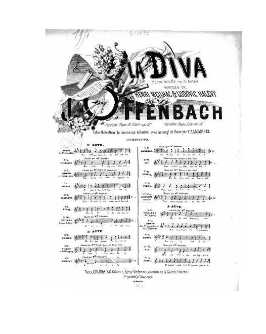 No.13 bis , Couplets: "Trois petits homm's ont rencontré" (Act II, No.13b)
