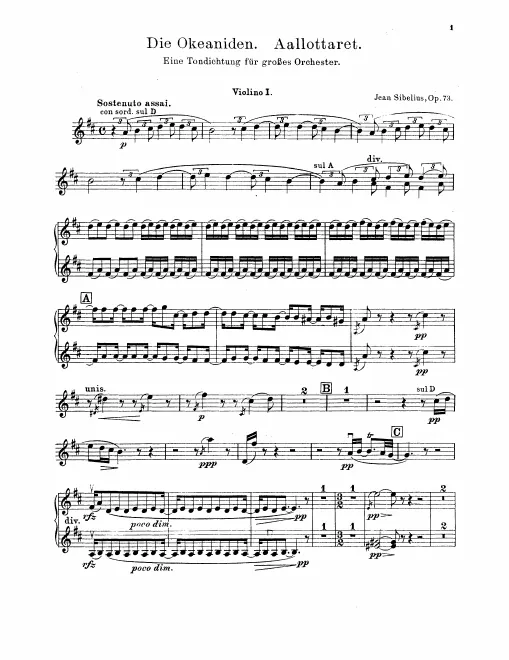 Violins I
