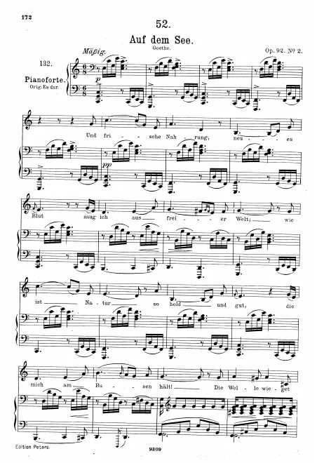 Complete Score (Medium Voice, transposed to C major)