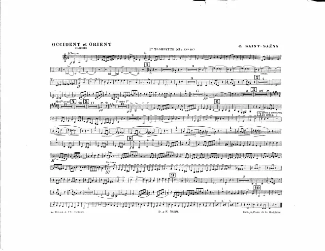 Trumpet 1, 2, 3, 4 (E♭)