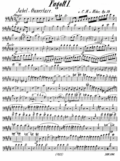 Bassoon 1, 2