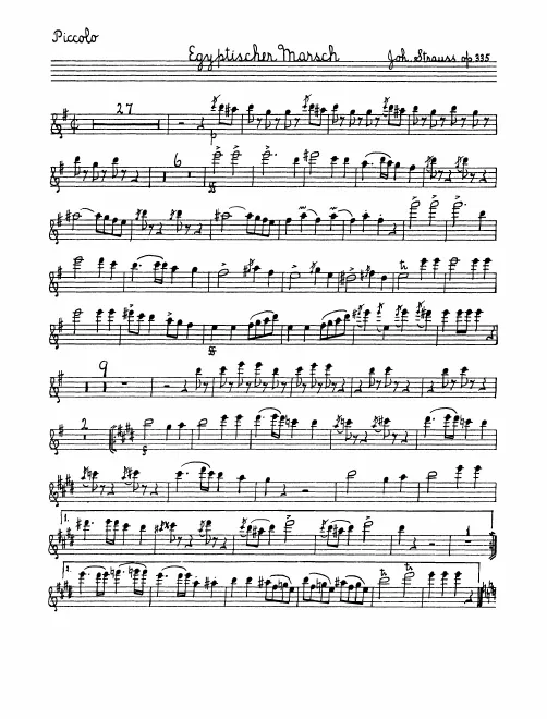 Piccolo, Flute