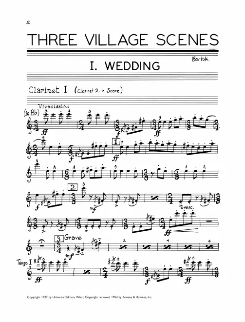 Clarinet 1 (B/A)