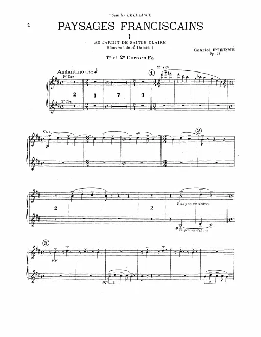 Horn 1/2, 3/4 (F)