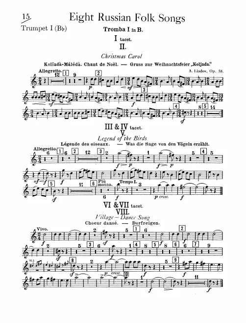 Trumpet 1, 2 (B)