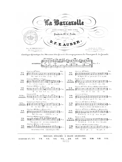 No.3, Duo: "Ô toi, dont l'œil rayonne"