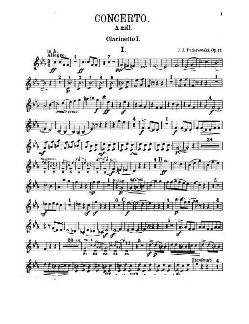 Clarinet 1, 2 (A/B)