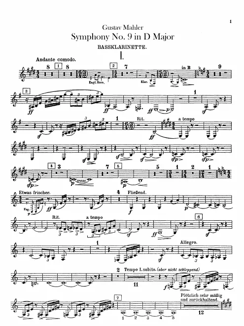 Bass Clarinet (B♭)