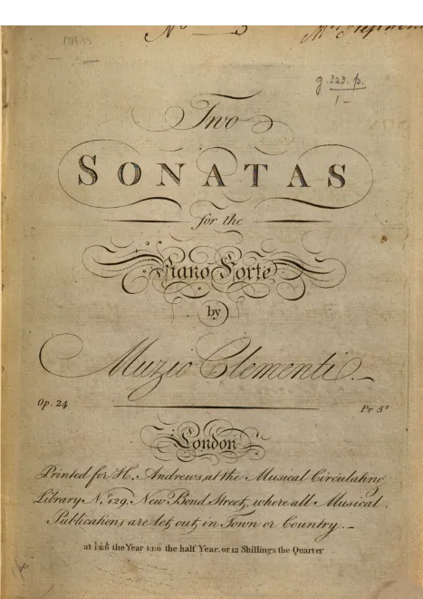 Complete Score (2 Sonatas)