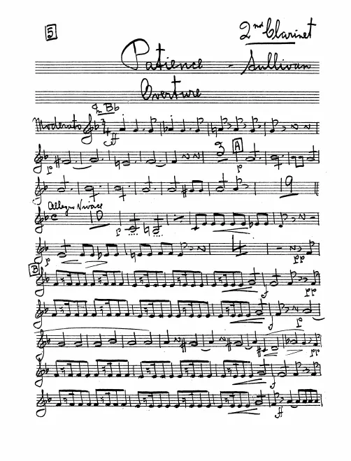 Clarinet 2 (B♭/A)