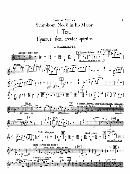 Clarinet 2 (B♭/A)