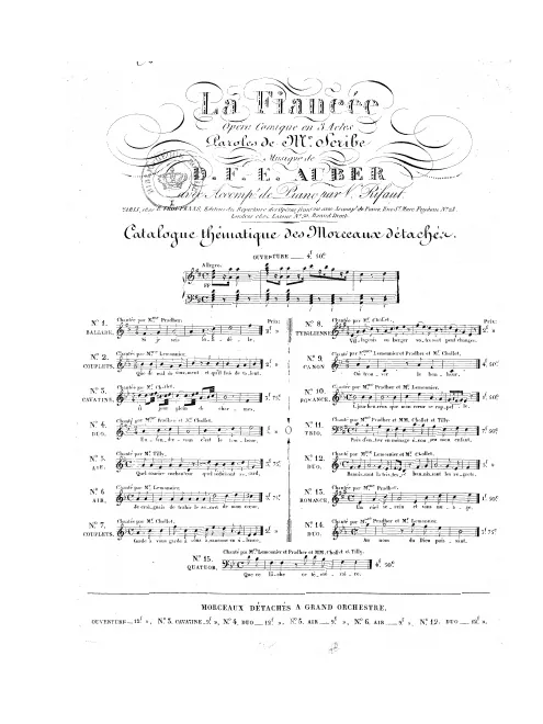 3. Cavatine: Ô jour plein de charmes
