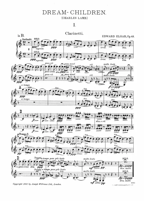 Clarinet 1/2 (B♭/A)