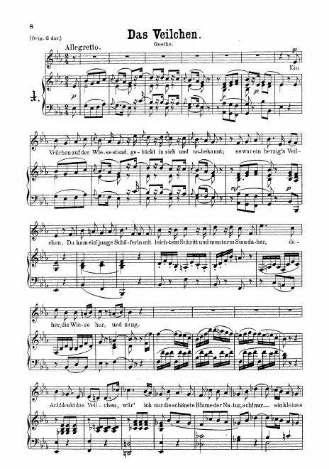 Complete Score (medium voice, )