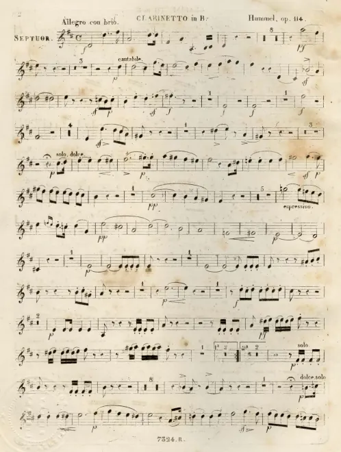 Clarinet (B)
