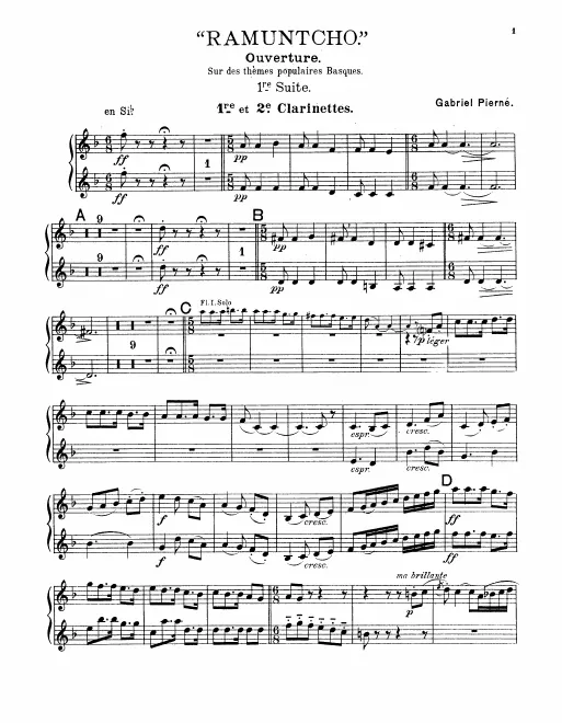 Clarinet 1/2 (B)