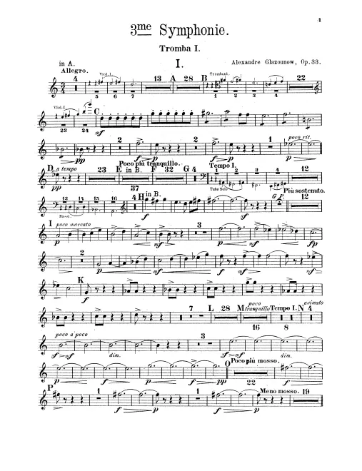 Trumpet 1, 2, 3 (A/B)