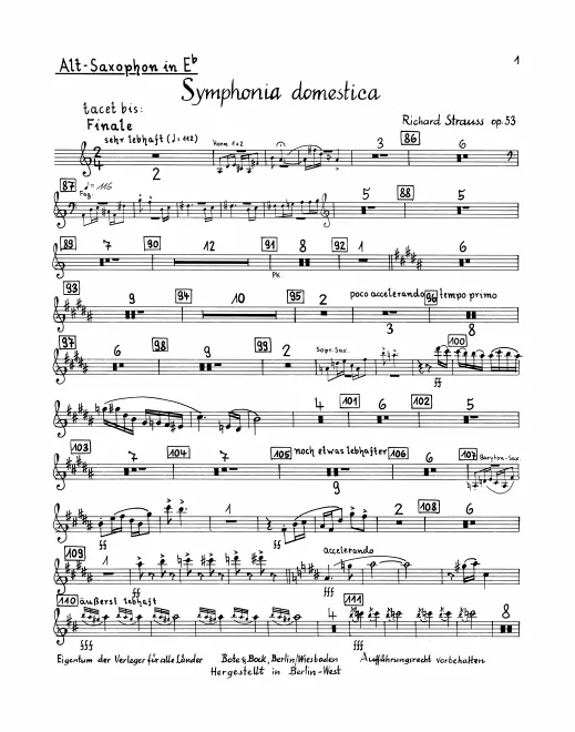 Alto Saxophone (E♭)