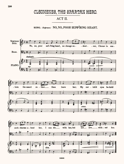 No, No, Poor Suff'ring Heart (Act II)