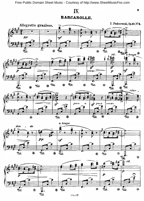 4. Barcarolle