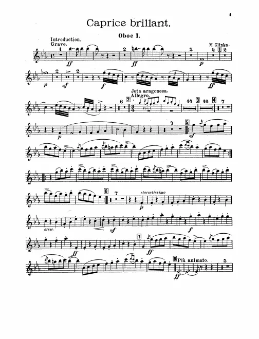 Oboe 1, 2