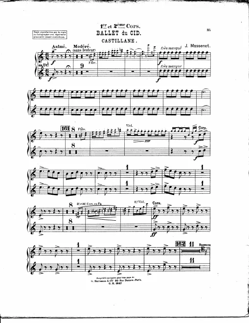 Horn 1/2 (C, G, E), 3/4 (F)