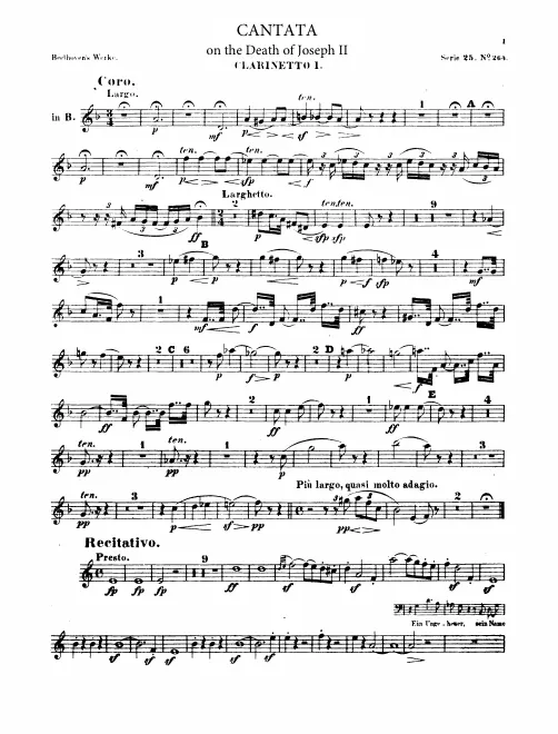 Clarinet 1, 2 (B♭, C)
