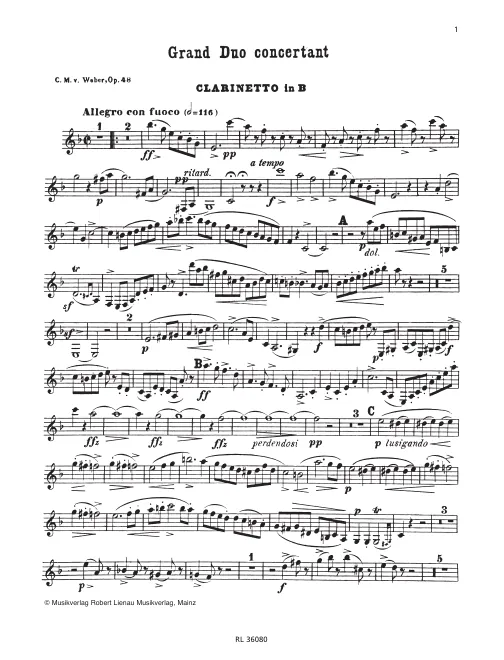 Clarinet (B♭)