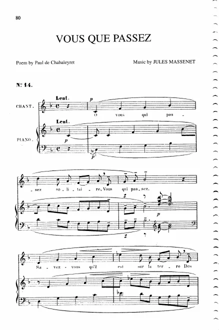 Complete Score (F Major: medium voice and piano)