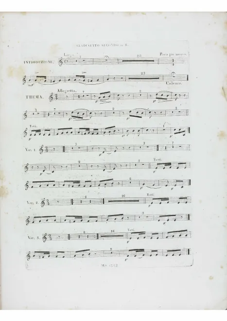 Clarinet 2 (B♭)