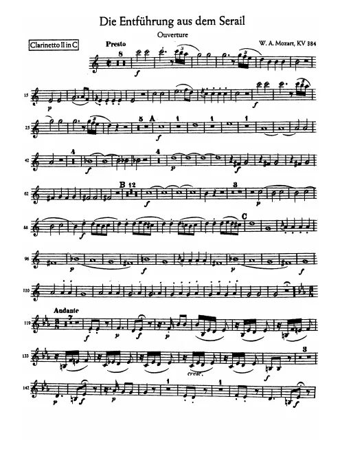 Clarinet 2 (C/B♭)