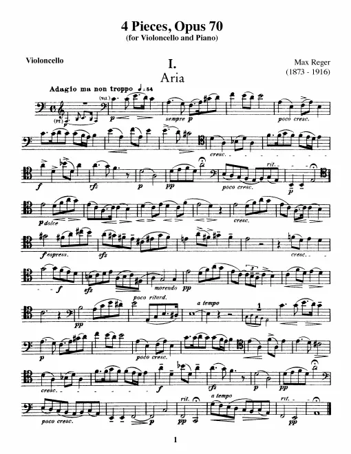 Cello part