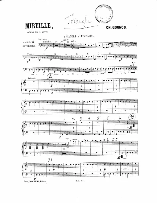 Timpani/Triangle, Bass Drum/Cymbals